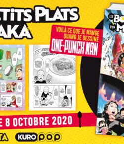 Mangez comme un mangaka avec « Les Bons Petits Plats d’un Mangaka » chez Kuropop