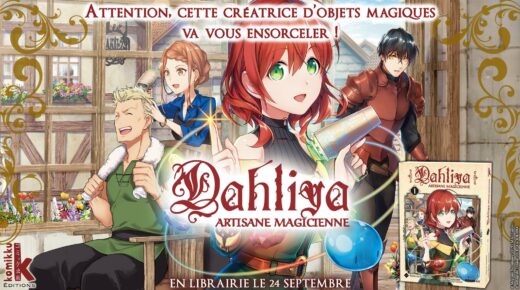 Nouvelle Licence Komikku: Dahliya, artisane magicienne