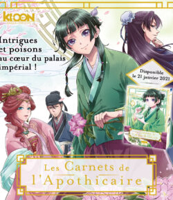 Nouvelle Licence Ki-oon: Les Carnets de l’Apothicaire