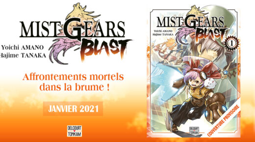 Nouvelle Licence Delcourt | Tonkam: Mist Gears Blast